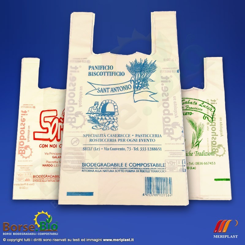 Borsa Bio maxi con stampa personalizzata colore Blu - Foto prodotto Borsa Bio maxi con stampa personalizzata colore Blu - Foto prodotto